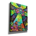 thumbnail image 2 of Epic Graffiti 'We Come in Peace' by Dean Russo, Canvas Wall Art, 40"x54", 2 of 8