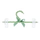 thumbnail image 3 of Percha para pantalones con cuentas para niños, correa antideslizante para pantalones con 2 Verde, 3 of 6