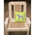 thumbnail image 3 of Carolines Treasures BB3692PW1818 Kerry Blue Terrier Checkerboard Blue Fabric Decorative Pillow, 3 of 5