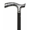 thumbnail image 2 of Cane Noir pour Hommes, Poignée Chromée - Cadeau Abordable! Article DHAR-9763400, 2 of 3