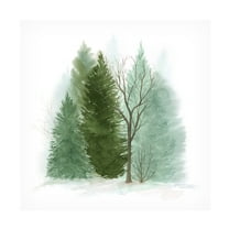 Grace Popp 'Walk in the Woods II' Canvas Art