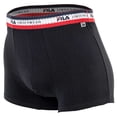 thumbnail image 4 of Fila Men Boxer Shorts Cotton Blend Black Xxl, 4 of 6