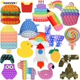 thumbnail image 2 of Juguetes de animales Fidget para niños adultos Kawaii Trend Figet Toy Kids Fun Push Bubble down juguete antiestrés niñas niños regalo de cumpleaños Tan Jianjun unisex, 2 of 2