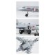 thumbnail image 2 of 1: 144 Modelo de exhibición de fundición a presión de aleación de metal con soporte para de niños Da perfke Aviones fundidos a troquel, 2 of 3