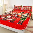 thumbnail image 5 of Manfei Soldier King Sheets Holiday Bedding 4-Piece (1 Flat Sheet, 1 Fitted Sheet and 2 Pillowcases), 5 of 6