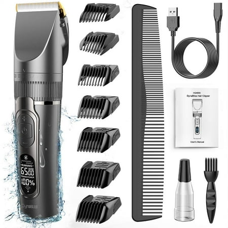 Cordless Hair Clippers for Men Professional, HG4000 Hair cutting kit for Barbers Mens Beard and Hair trimmer with LED Display | Walmart Canada Cordless Hair Clippers for Men Professional, HG4000 Hair cutting kit for Barbers Mens Beard and Hair trimmer with LED Display | Walmart Canada