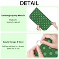 thumbnail image 4 of Green Christmas Snowflake Pattern Dish Drying Mat for Kitchen 1 Pack, Ultra Absorbent Microfiber Dishes Drainer Mats,18x24in(46x61cm), 4 of 4