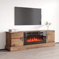 thumbnail image 2 of Carmen BL-EF Fireplace TV Stand, 2 of 5