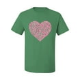 thumbnail image 2 of Wild Bobby, Pink Ribbon Heart, Breast Cancer Awareness, Men Graphic Tee, Kelly, 5X-Large, 2 of 5