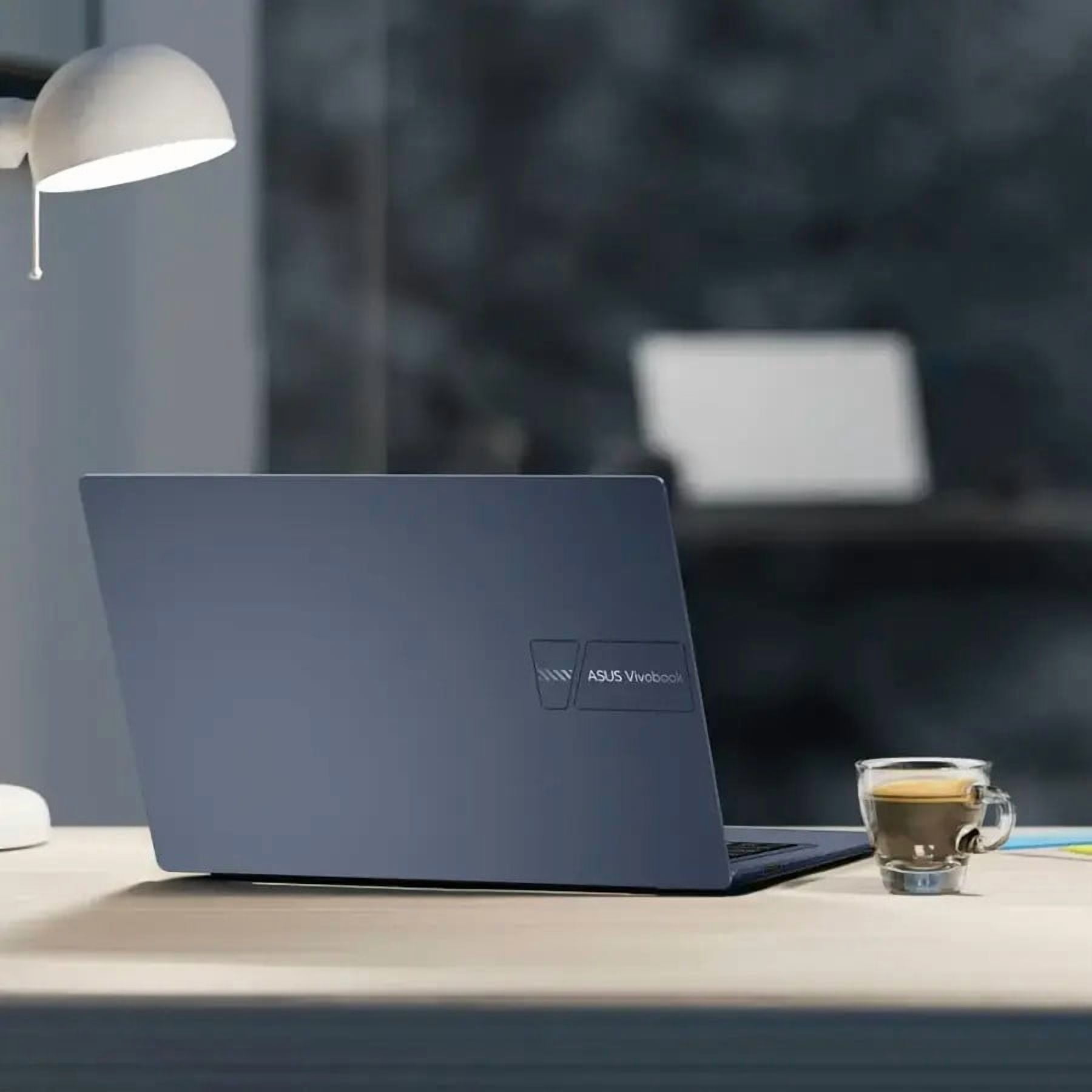 ASUS Vivobook 14" FHD Laptop, Intel Core 13th 1315U, 12GB RAM, 640GB SSD(512GB PCIe SSD + 128GB Portable Hard Drive, 720p Webcam, win11, w/Wireless Mouse