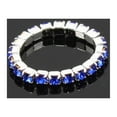 thumbnail image 6 of Opolski 12 Pcs/Pack Elastic Rhinestone Decor Toe Rings Mixed Color Feet Jewelry Charms, 6 of 7