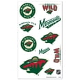 thumbnail image 1 of NHL Minnesota Wild Temporary Tattoos, 1 of 2