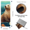thumbnail image 4 of Sea Lion Yoga Towels with Storage Bag, 72.8"x26.8", Suitable for Yoga, Pilates, Fitness, etc. - Yoga Towel, Yoga Mat Towel, 4 of 6