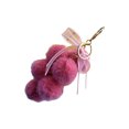 thumbnail image 2 of Qarigey para adultos, llavero de uva de peluche, bolso de hombro, decoración colgante, llavero de bola de pelo portátil, adorno de fiesta, Ropa, zapatos y accesorios Miscelánea Rosa roja Qarigey AP014139-06, 2 of 6