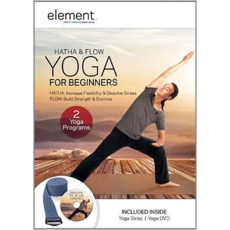 Lionsgate Element: Hatha & Flow Yoga DVD, 2 programs, for