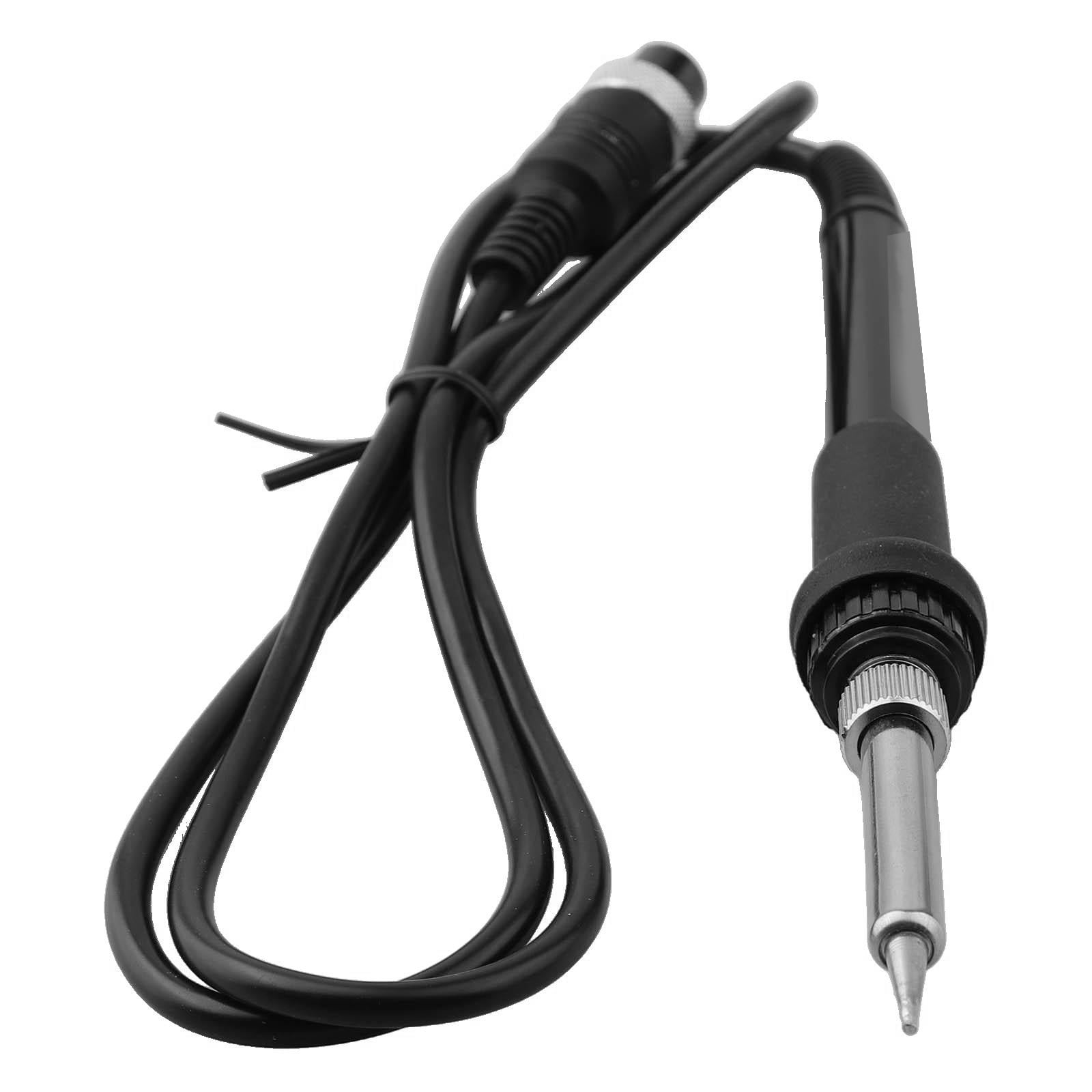 1Pcs 936 Electric Soldering Iron Solder Handle Replacement With Din 5 Holes 5Pin Connector For Welding Station Tools Accessories A