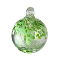thumbnail image 4 of Dale Tiffany AC23219-D6 Rainbow Tree of Life Hand Blown Art Glass Ornament Witch Globe Gazing Ball, Celtic, 6" Diameter with Stand, 4 of 5