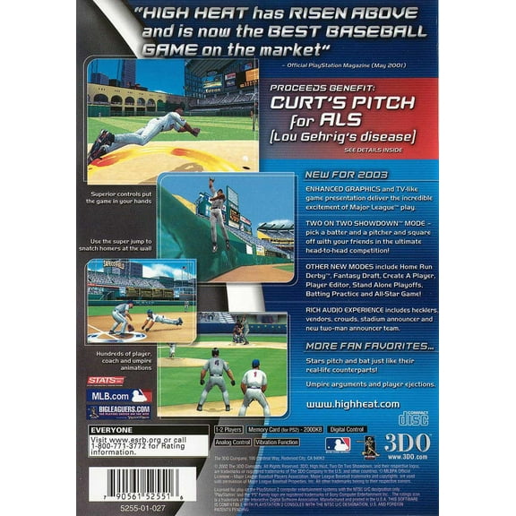 Pre-Owned High Heat Major League Baseball 2003