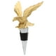 thumbnail image 1 of 1 tapón de botella de vino decorativo con diseño de águila (dorado), 1 of 5