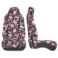 thumbnail image 3 of Fuzoiu Daisies Flowers Print Seat Covers Set, Car Seat Covers Front Seats, Car Seat Protector, Car Seat Cushion, Seat Covers Carseat Cover Universal Fit for Most Cars, 3 of 7