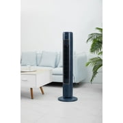 Midea 42 Tall 3-Speed Smart Tower Fan with Wi-Fi, New, Blue, MFT1021CRWB