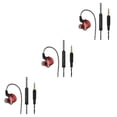 thumbnail image 3 of Tholdsy Auriculares con cable Conector de cable TPE de 3,5 mm Cubierta de silicona Auriculares internos Llamadas de voz Auriculares con Type1 NO1, 3 of 6