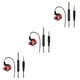 thumbnail image 2 of Methold Auriculares con cable Conector de cable TPE de 3,5 mm Cubierta de silicona Auriculares internos Llamadas de voz Auriculares con Type1 NO1, 2 of 6