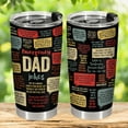 thumbnail image 2 of Gifts for Dad, Dad Tumbler with Lid Stainless Steel, Dad Travel Coffee Mug, Dad Drinking Cup, Father Day Gifts\u2026, 2 of 6