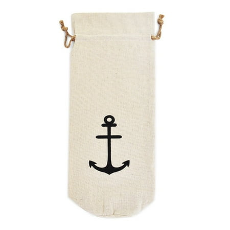 Jetty Home Nautical Anchor Wine Bottle Gift Bag Jetty Home Nautical Anchor Wine Bottle Gift Bag