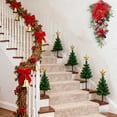 thumbnail image 3 of Flowers Lighting Wreath Vine For Outdoor Festive Decoration, 3 of 4