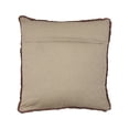 thumbnail image 6 of Creative Co-Op Stonewashed Cotton Velvet Pillow with Embroidery, Chambray Back and Eyelash Fringe, 6 of 10