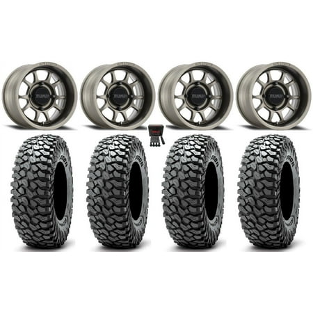 Method 409 15 Wheels Grey (4+3) 37 RocScraper Tires Polaris RZR XP 1000 / PRO XP / Ranger XP 900/1000 Method 409 15 Wheels Grey (4+3) 37 RocScraper Tires Polaris RZR XP 1000 / PRO XP / Ranger XP 900/1000
