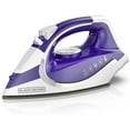 thumbnail image 3 of Black + Decker - Cordless Iron with Non-Stick Sole, Purple, 3 of 5
