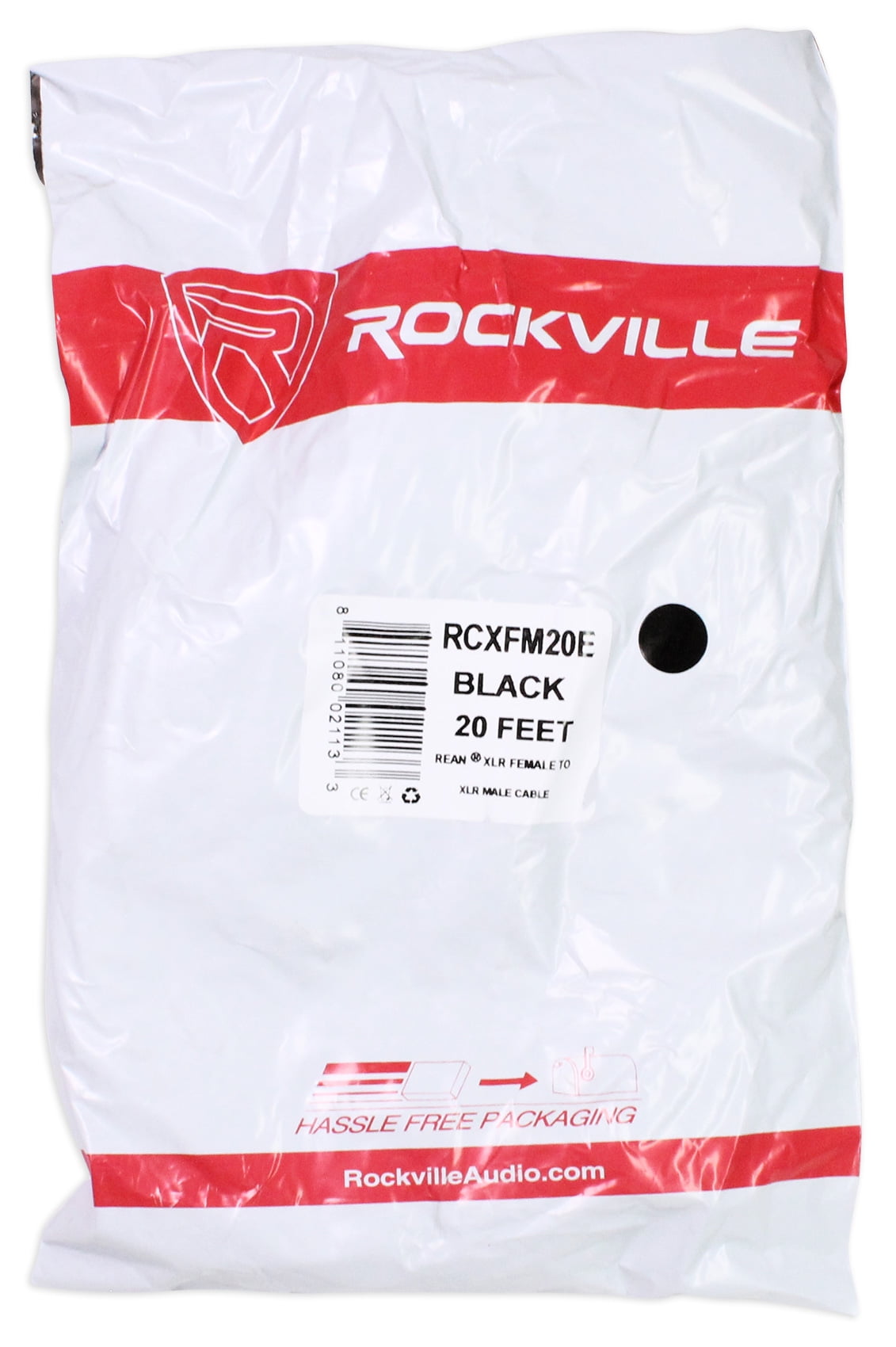 Rockville PRO-D7 KIT 7 Drum Mics w/Kick+Snare+Pencil Microphones+XLR Cables