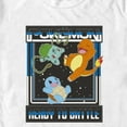 thumbnail image 2 of Men's Pokemon Ready To Battle Trio Graphic Tee White Large, 2 of 5