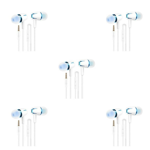 Sidaley Auricular con cable Auriculares para teléfono móvil con reducción de ruido en la oreja con conector de 3,5 mm Type2 NO2