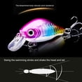 thumbnail image 4 of Fishing Tackle Minnow Fishing Lure Crankbait 6cm for Saltwater Fishing Small Crankbaits Swimbait, 4 of 8