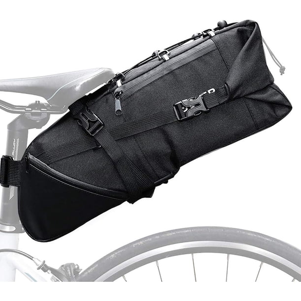 Bolsa de sillín de bicicleta 3-10l impermeable Mtb bolsa de sillín de bicicleta de carretera paquete trasero de bicicleta bolsa trasera de asiento de bicicleta