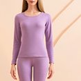 thumbnail image 7 of Oplxuo Thermal Underwear Sets fo Women Ultra-Soft Fleece Lined Long Johns Base Layer Top & Bottom for Cold Weather, 7 of 7