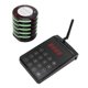 thumbnail image 5 of Sistema de buscapersonas para restaurante, 10 buscapersonas, llamadas inalámbricas, zumbador de espera, buscapersonas, pitido de vibración, luces intermitentes, advertencia, enchufe estadounidense, 5 of 14