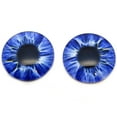 thumbnail image 5 of Intense Ice Blue Human Inspired Glass Eyes, 5 of 9