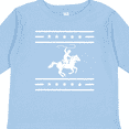 thumbnail image 4 of Inktastic Cowboy Silhouette Team Roping Rodeo Boys or Girls Long Sleeve Toddler T-Shirt, 4 of 5