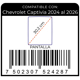 thumbnail image 2 of Mica de Nano Cristal Flexible para Pantalla de Chevrolet Captivia 2024 al 2026, 2 of 5