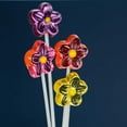 thumbnail image 2 of Sparko Sweets Daisy Twinkle Pops Lollipops, 90 Count, Multi-Flavor, 11-Inch Sticks, Handcrafted in USA, Spring Party & Floral Celebrations, 5 lbs, 2 of 7