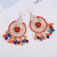 thumbnail image 5 of Happy date 1 Pair Bohemian Earrings Vintage Drop Dangle Earrings Boho Earrings Set Statement Earrings Alloy Long Boho Dangle Earrings for Women, 5 of 7
