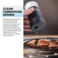thumbnail image 2 of Farmhouse Salt and Pepper Shakers Set with Adjustable Lids, Modern Home Country Kitchen Decor, Cute, 2 of 5