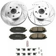 thumbnail image 3 of PowerStop Front Z23 Evolution Sport Carbon-Fiber Ceramic Brake Pad and Drilled & Slotted Rotor Kit Fits: TOYOTA Select Models K7701, 3 of 10