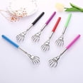 thumbnail image 2 of Adjustable Length Stainless Steel Telescopic Back Scratcher for Itch Relief, 2 of 6