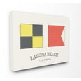 thumbnail image 2 of Stupell  Laguna Beach Nautical Flags Stretched Canvas Wall Art 16 x 20, 2 of 4