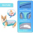 thumbnail image 3 of Chalecos refrescantes para perros, camisetas de enfriamiento instantáneo, chaquetas de verano para caminar y correr, alta visibilidad al aire libre (XXL), 3 of 5